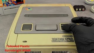 Yellowed Plastic Retrobright ASMR [upl. by Notlehs]