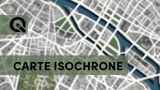 QGIS  Carte Isochrone [upl. by Hylan]