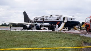 British Airtours Flight 28M News Reports amp Aftermath Footage  22 August 1985 Manchester UK [upl. by Annaiv]