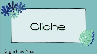 Cliche in English [upl. by Carilla650]