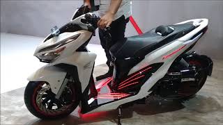 Modifikasi Honda All New Vario 150 Extreme Low Rider Edan Pakai Air Suspension [upl. by Atnuahs172]