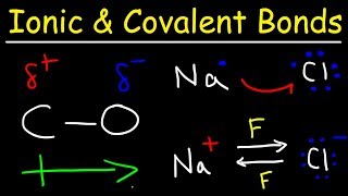 Ionic Bonds Polar Covalent Bonds and Nonpolar Covalent Bonds [upl. by Annoed]