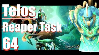 Runescape 3  Reaper Task 64  Telos  First Phase 5 [upl. by Ditzel]