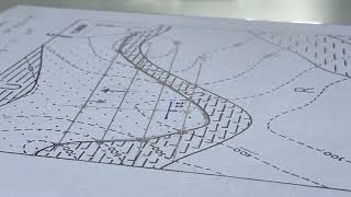 Geology for Engineers Geological Maps 2 Draw a Geological Cross Section with Dipping Layer [upl. by Eatnhoj]