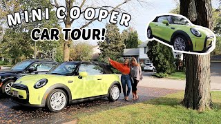 MINI COOPER 2022 CONVERTIBLE  Car Tour [upl. by Hoisch]