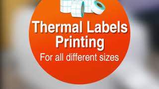 SMKM6 Thermal Label Printer Direct Thermal Waybill Barcode Printer 108mm Thermal label printerUSB [upl. by Hanae]