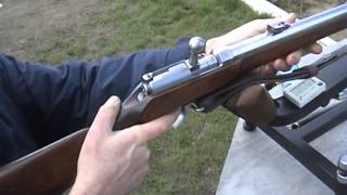 Shooting DreyseLorenz OM with and without fixed bayonet [upl. by Ervine]