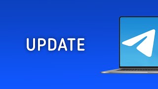 How To Update Telegram App On PC [upl. by Hairam]