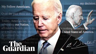 Why Joe Biden has dropped out of the presidential race [upl. by Jorgensen817]