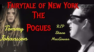 R I P Shane MacGowan Pogues FAIRYTALE OF NEW YORK Tommy Johansson feat KristinStarkey [upl. by Gordon976]