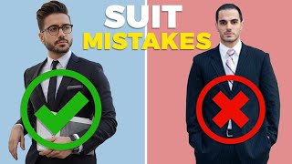 10 SUIT MISTAKES MEN MAKE  How a Suit Should Fit [upl. by Niajneb]