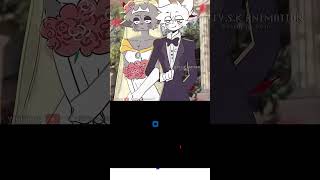 WERE MARRIED NOW😍💍 Sprunki Wenda amp Gray Animation  Blue Bouncing Square [upl. by Olivie]