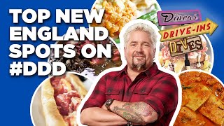 Top 20 DDD Videos in New England with Guy Fieri  Diners DriveIns and Dives [upl. by Aihsat]