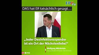 🤦‍♂️Der grüne Gesundheitsminister „Jeder Desinfektionsspender ist ein Ort der Nächstenliebe“🤦‍♂️ [upl. by Aisya]