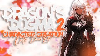 Cute Petite Female Dark Elf  Dragons Dogma 2 Character Creation [upl. by Bertolde]