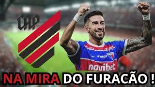 BOMBA ARTILHEIRO NA MIRA DO FURACÃƒO FOI CONFIRMADO  NOTICIA DE AGORA DO ATHLETICOPR [upl. by Perot]