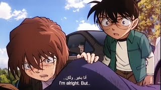 مقطع مسرب للفلم25من انمي كونان فلم عروس الهالوين♡لحظة انقاذ توغو موري لهايبرا ❤ [upl. by Nolur363]