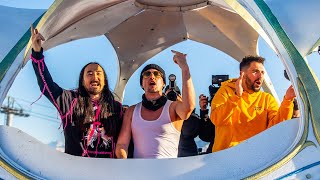 Dimitri Vegas Steve Aoki amp Like Mike pres 3 Are Legend at Crystal Garden  Tomorrowland Winter [upl. by Othella]