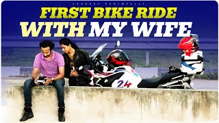 First Bike Ride with My Wife  Bmw GSA Sandeep Nadimpalli  Telugu [upl. by Archaimbaud]