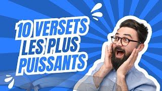 Voici dix des versets les plus puissants de la Bible accompagnés de leur explication [upl. by Enilegnave]