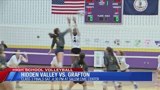 Hidden Valley and Auburn prepare for VHSL State Volleyball Finals [upl. by Nunnery350]