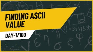 java program to find ascii value coding 100daysofcode [upl. by Magnus]