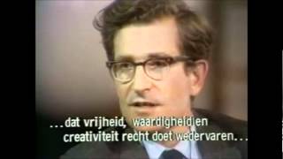 quotHuman Nature Justice vs Powerquot Noam Chomsky  Michel Foucault debate 1971 Excerpt [upl. by Kcam232]