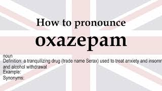 oxazepam [upl. by Reizarf]