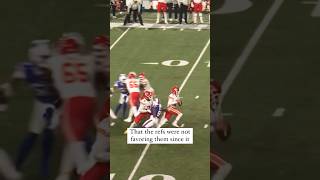 The refs were actually the reason the Chiefs lost shorts nfl chiefs bills [upl. by Kendricks275]