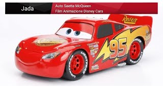 Auto Saetta McQueen del film animazione Disney Cars by Jada [upl. by Laiceps941]