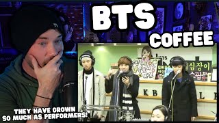 Metal Vocalist First Time Reaction  BTS  Coffee  Live Performances [upl. by Amsirhc]