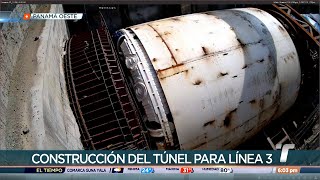 Tuneladora Panamá inicia excavación de tramo soterrado de Línea 3 del metro [upl. by Ribak538]