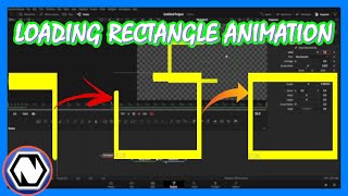LOADING RECTANGLE ANIMATION IN NATRON  NATRON MOTION GRAPHICS  NATRON ANIMATIONS  RAKSHIT JAIN [upl. by Ahseuqal]