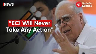 Kapil Sibal Slams Election Commission Alleges Bias Towards BJP  Election 2024 [upl. by Dunston]