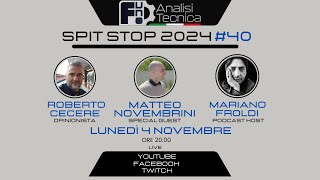 Spit Stop 2024 40  LIVE con Matteo Novembrini [upl. by Eckmann]