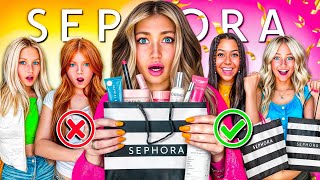 i BOUGHT UNLiMiTED SEPHORA for my TEEN SiSTERS ONLY very bad idea [upl. by Whitten]