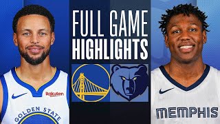 Memphis Grizzlies vs Golden State Warriors Full Game Highlights  Jan 15  NBA Regular Season 2024 [upl. by Layney]