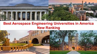 BEST AEROSPACE ENGINEERING UNIVERSITIES IN AMERICA NEW RANKING [upl. by Baerl]