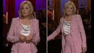 Jean Smart 73 sends fans WILD as she gives shoutout to lesbians while hosting SNLs season [upl. by Llehsad632]