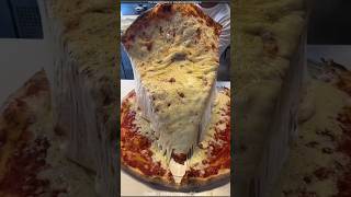 Biggest Slice of Pizza Ever Made nickspizzasouthbeach [upl. by Lleon529]