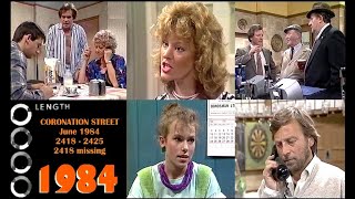 Coronation Street  June 1984 [upl. by Aihsiyt996]