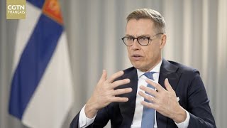 Le président finlandais partage son point de vue sur la confiance entre la Finlande et la Chine [upl. by Aynekal303]