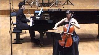 Chopin sonate pour violoncelle et piano  Largo [upl. by Poucher]