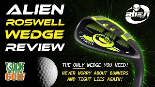 GOLF CLUB REVIEW  Alien Golf Roswell Wedge  Rock Bottom Golf [upl. by Grae]