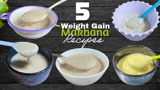 5 Baby Food  Weight gai ampBrain development Makhana Foxnut Recipes For Babies For 7 month Babies [upl. by Dew700]