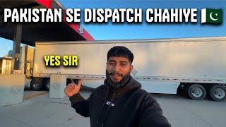 Pakistan sa dispatch chahiye 🇵🇰  Canada truck vlog [upl. by Airbmac]