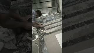 New ramp digine tiles shortvideo viralshort india construction [upl. by Hanford]