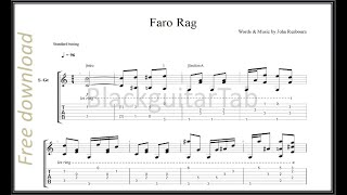 Guitar Classic Faro Rag John Renbourn [upl. by Ennoryt]