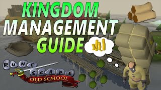 OSRS Kingdom management guide 2020 The Kingdom of Miscellania  Amazing money making guide [upl. by Boar]