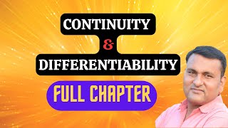 CONTINUITY AND DIFFERENTIABILITY  ALL CONCEPT  ONE SHOT  FULL CHAPTER  TGT PGT EXAM [upl. by Fin835]